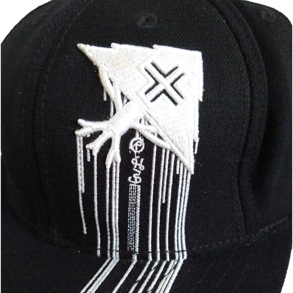 LRG Fitted Black Wool Blend Hat size S/M - Picture 2 of 5